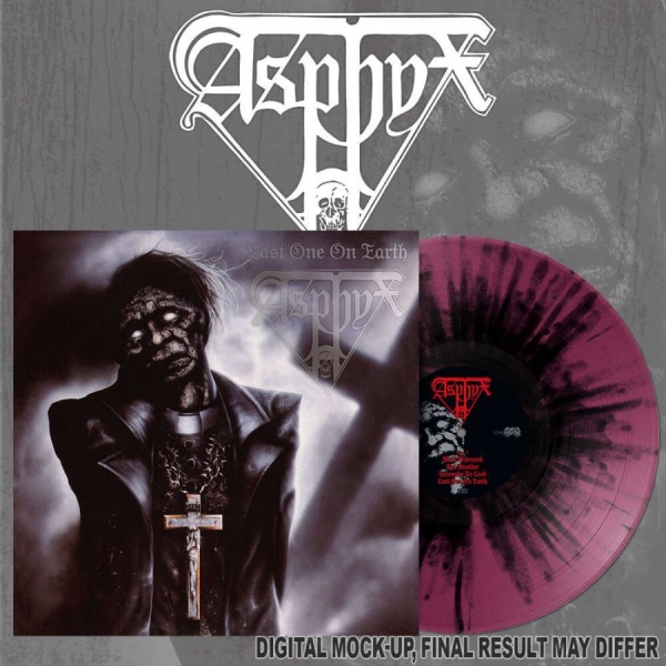 Asphyx - Last One On Earth (Splatter Vinyl L in der Gruppe VINYL / Hårdrock bei Bengans Skivbutik AB (5686250)