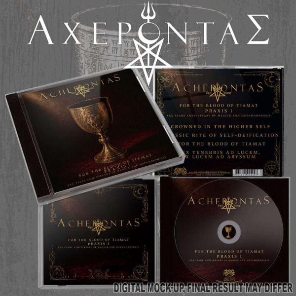 Acherontas - For The Blood Of Tiamat - Praxis I in der Gruppe CD / Hårdrock bei Bengans Skivbutik AB (5686263)