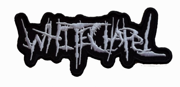 Whitechapel - Patch Shaped Old School Logo (5,1 X in der Gruppe MERCH bei Bengans Skivbutik AB (5686277)