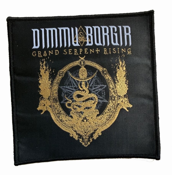Dimmu Borgir - Patch Grand Serpent Rising Slv (9,6 in der Gruppe MERCH bei Bengans Skivbutik AB (5686284)