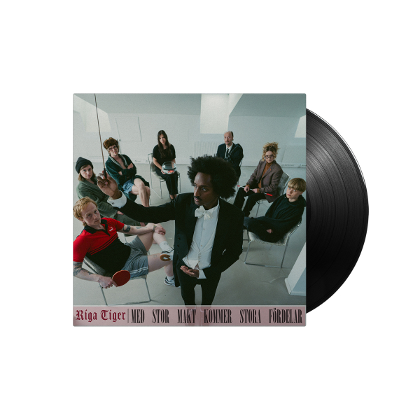Riga Tiger - Med Stor Makt Kommer Stora Fördelar in der Gruppe VINYL / Kommande / Pop-Rock,Svensk Musik bei Bengans Skivbutik AB (5686313)