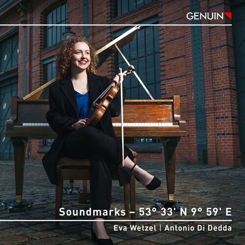 Eva Wetzel Antonio Di Dedda - Soundmarks - 53° 33‘ N 9° 59‘ E in der Gruppe CD / Klassiskt bei Bengans Skivbutik AB (5686341)