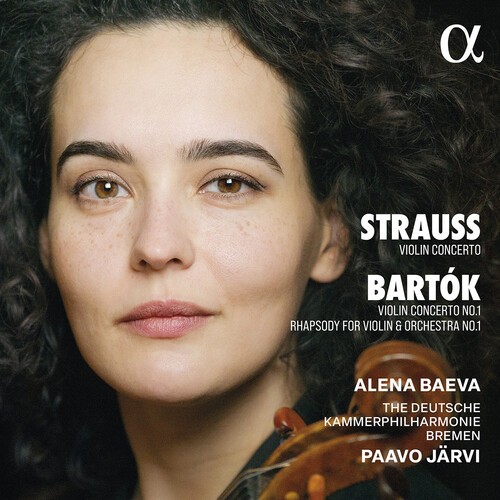 Alena Baeva Deutsche Kammerphilhar - Strauss & Bartok: Violin Concertos in der Gruppe CD / Klassiskt bei Bengans Skivbutik AB (5686353)