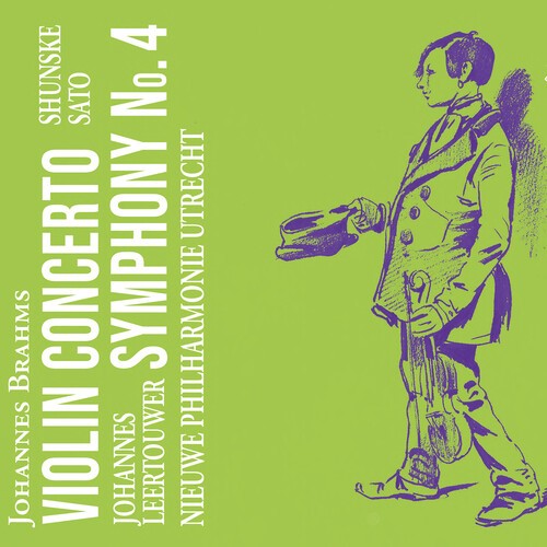 Johannes Brahms - Violin Concerto Symphony No. 4 in der Gruppe CD / Klassiskt bei Bengans Skivbutik AB (5686372)