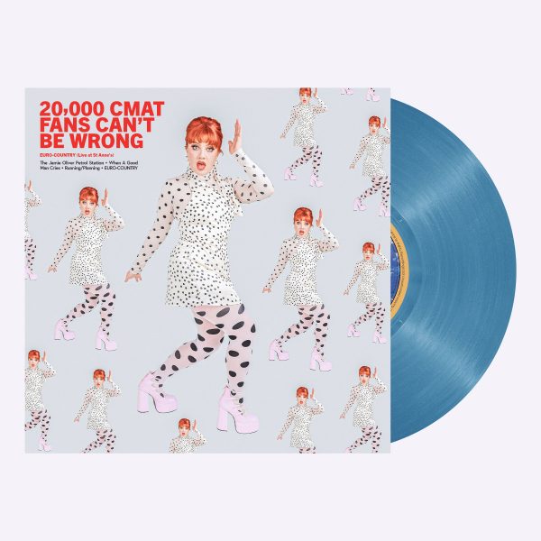Cmat - Euro-Country (Live At St Anne’S) Transparent Blue Vinyl in der Gruppe VINYL / Kommande / Pop-Rock bei Bengans Skivbutik AB (5686514)