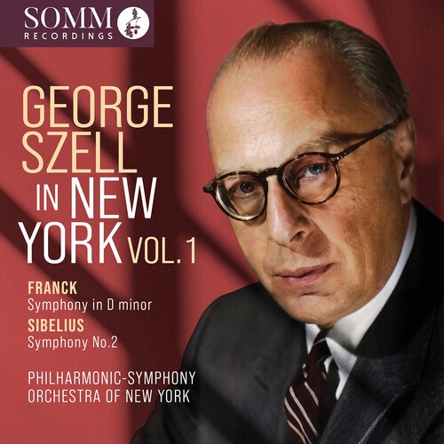 Cesar Franck Jean Sibelius - George Szell In New York, Vol. 1 in der Gruppe CD / Klassiskt bei Bengans Skivbutik AB (5686539)