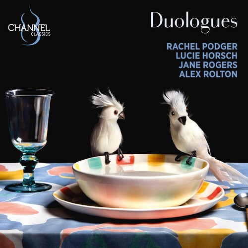 Rachel Podger Lucie Horsch Jane R - Duologues in der Gruppe CD / Klassiskt bei Bengans Skivbutik AB (5686575)