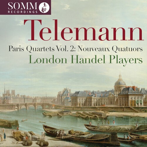 Telemann G P - Paris Quartets, Vol. 2 - Nouveaux Q in der Gruppe CD / Klassiskt bei Bengans Skivbutik AB (5686583)