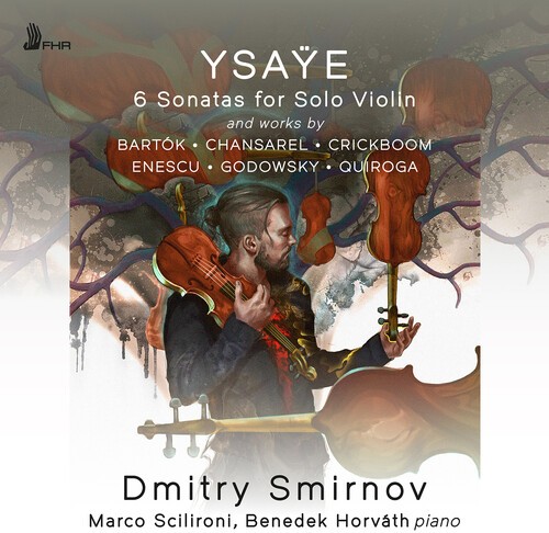 Eugene Ysaye - 6 Violin Sonatas, Op. 27 in der Gruppe CD / Klassiskt bei Bengans Skivbutik AB (5686584)