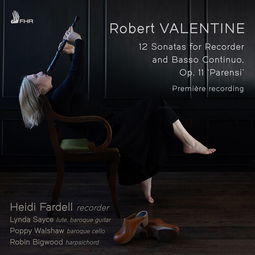 Robert Valentine - 12 Sonatas For Recorder And Basso C in der Gruppe CD / Klassiskt bei Bengans Skivbutik AB (5686585)