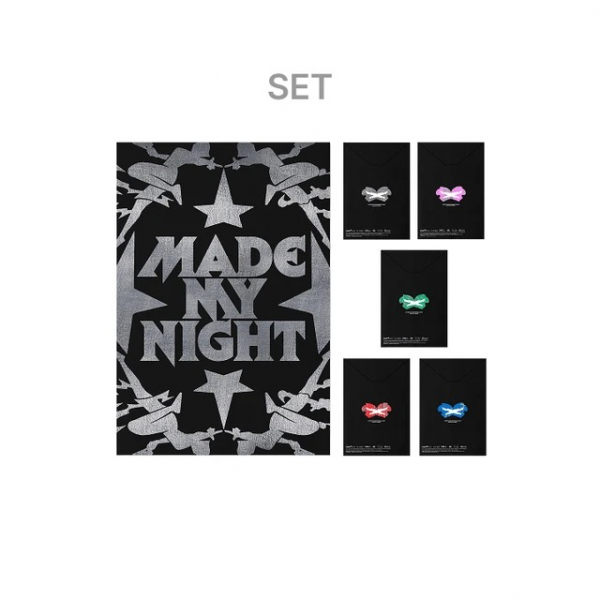 Le Sserafim - Made My Night SET (Compact Ver.) (Random Ver.) + WS in der Gruppe Minishops / K-Pop Minishops / LE SSERAFIM bei Bengans Skivbutik AB (5686598)