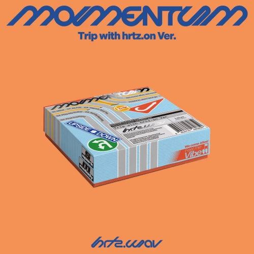 hrtz.wav - The Second Wave : Momentum (Trip With Hertz.on Ver.) in der Gruppe CD / Kommande / K-Pop bei Bengans Skivbutik AB (5686601)