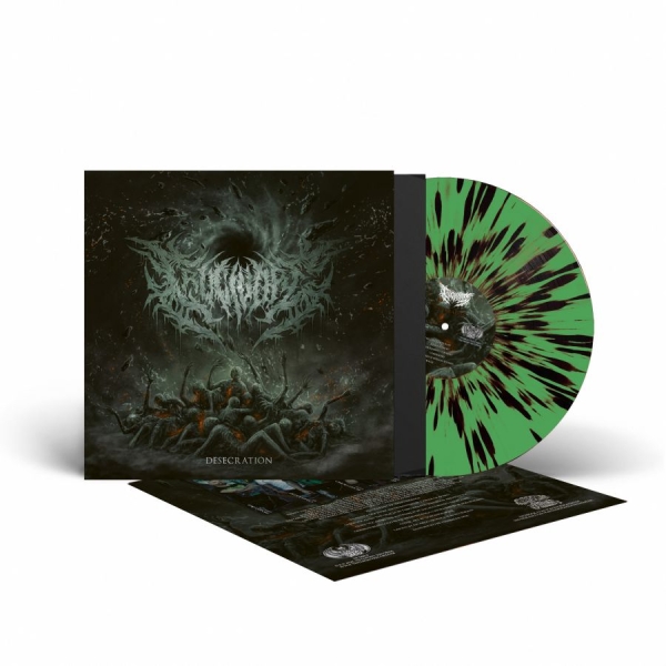 Crucivore - Desecration (Splatter Vinyl Lp) in der Gruppe VINYL / Hårdrock bei Bengans Skivbutik AB (5686620)