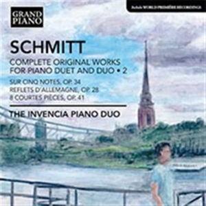 Schmitt - Works For Piano Duo Vol 2 in der Gruppe Externt_Lager / Naxoslager bei Bengans Skivbutik AB (568681)