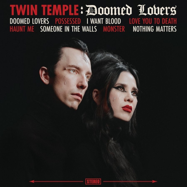 Twin Temple - Doomed Lovers (Crying Translucent B in der Gruppe VINYL / Kommande / Pop-Rock bei Bengans Skivbutik AB (5686848)