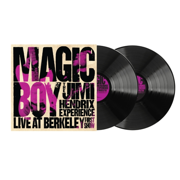The Jimi Hendrix Experience - Magic Boy: The Jimi Hendrix Experience Live At Berkeley [First Show] in der Gruppe VINYL / Kommande / Pop-Rock bei Bengans Skivbutik AB (5687006)
