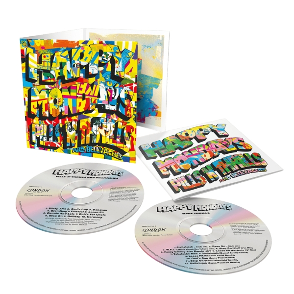 Happy Mondays - Pills 'n' Thrills and Bellyaches (2CD) in der Gruppe CD / Bestseller bei Bengans Skivbutik AB (5687015)