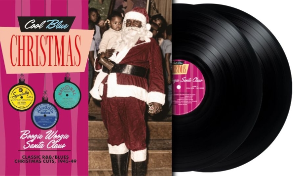 Various Artists - Boogie Woogie Santa Claus (2 Lp Bla in der Gruppe VINYL / Kommande / Julmusik bei Bengans Skivbutik AB (5687157)