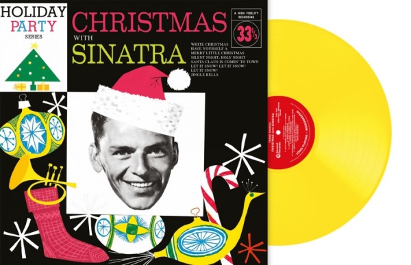 Sinatra Frank - Christmas With Sinatra (Yellow Viny in der Gruppe VINYL / Kommande / Julmusik bei Bengans Skivbutik AB (5687164)