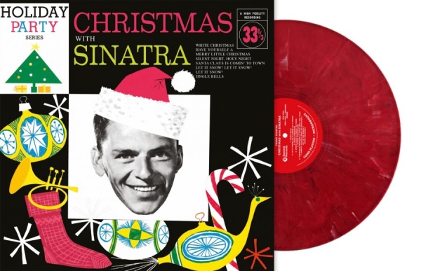 Sinatra Frank - Christmas With Sinatra (Marbled Vin in der Gruppe VINYL / Julmusik bei Bengans Skivbutik AB (5687165)