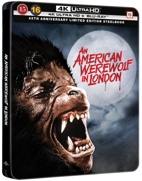 Movie - An American Werewolf In London (Ltd Steelbook / 4K Uhd) in der Gruppe FILM / Film UHD-4K / / bei Bengans Skivbutik AB (5687175)