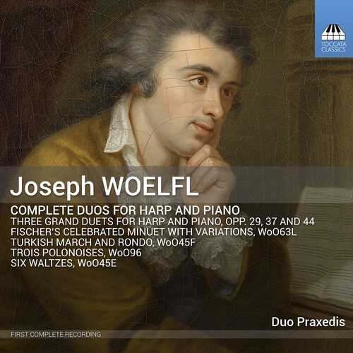 Joseph Wolfl - Complete Duos For Harp And Piano in der Gruppe CD / Klassiskt bei Bengans Skivbutik AB (5687233)