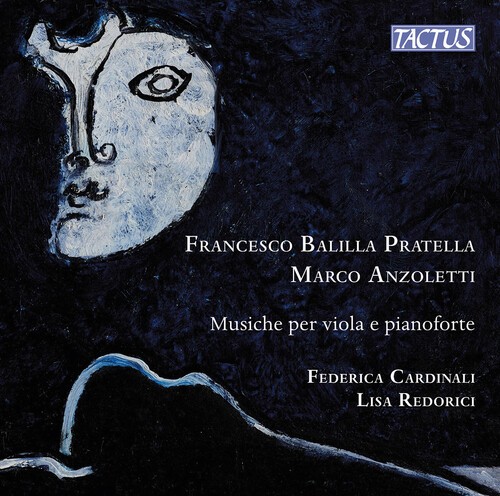 Federica Cardinali Lisa Redorici - Pratella & Anzoletti: Music For Vio in der Gruppe CD / Klassiskt bei Bengans Skivbutik AB (5687236)
