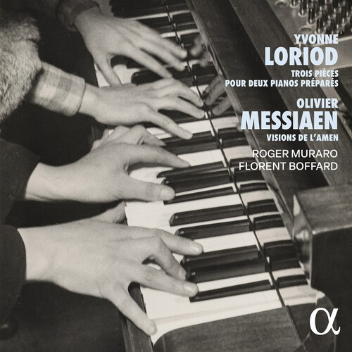Roger Muraro Florent Boffard - Loriod & Messiaen: Piano Works in der Gruppe CD / Klassiskt bei Bengans Skivbutik AB (5687263)