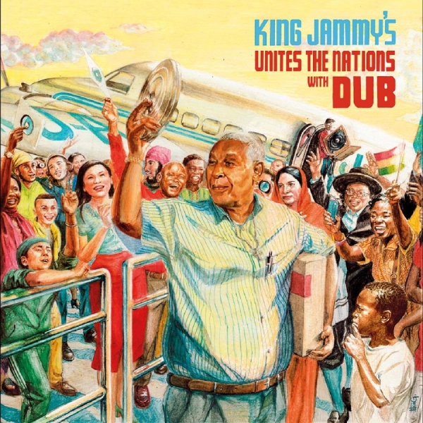 King Jammy - King Jammy's Unites The Nations Wit in der Gruppe VINYL / Bestseller bei Bengans Skivbutik AB (5687298)