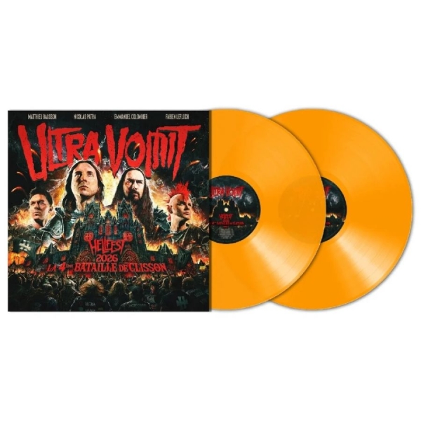 Ultra Vomit - Hellfest: Les Quatre Batailles De C in der Gruppe VINYL / Kommande / Hårdrock bei Bengans Skivbutik AB (5687406)