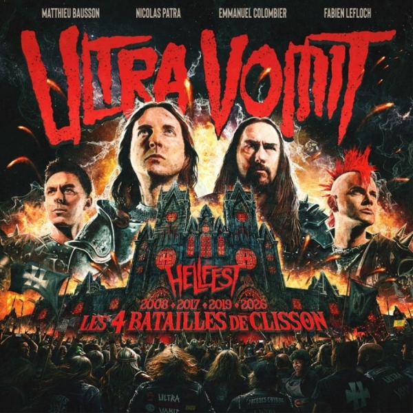 Ultra Vomit - Hellfest: Les Quatre Batailles De C in der Gruppe CD / Kommande / Hårdrock bei Bengans Skivbutik AB (5687418)