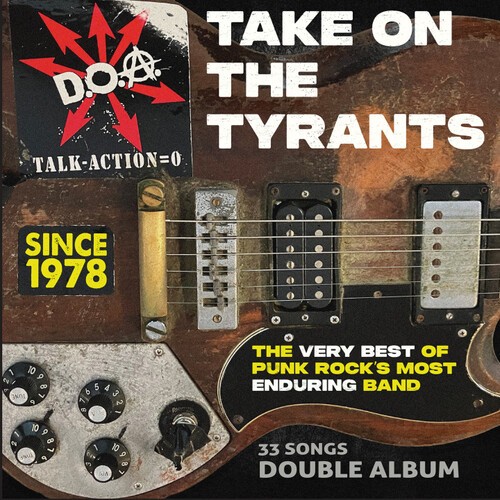 D.O.A. - Take On The Tyrants in der Gruppe VINYL / Pop-Rock bei Bengans Skivbutik AB (5687469)