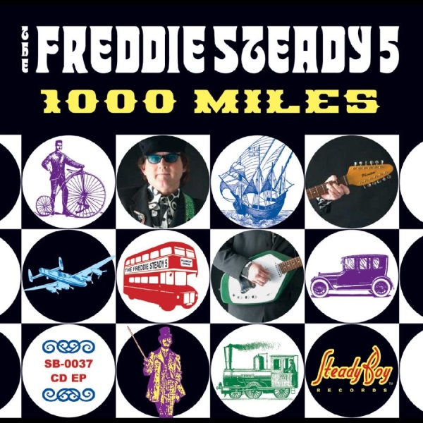 The Freddie Steady 5 - 1000 Miles Ep in der Gruppe VINYL / Bestseller bei Bengans Skivbutik AB (5687493)