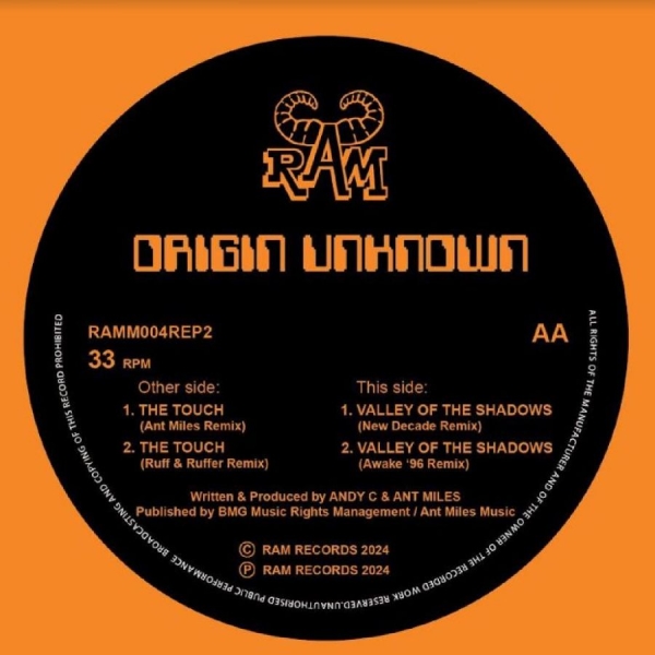 Origin Unknown - The Touch / Valley Of The Shadows 2 in der Gruppe VINYL / Bestseller bei Bengans Skivbutik AB (5687551)