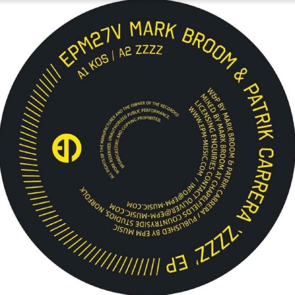 Mark Broom And Patrick Carrera - Zzzz Ep in der Gruppe VINYL / Bestseller bei Bengans Skivbutik AB (5687827)