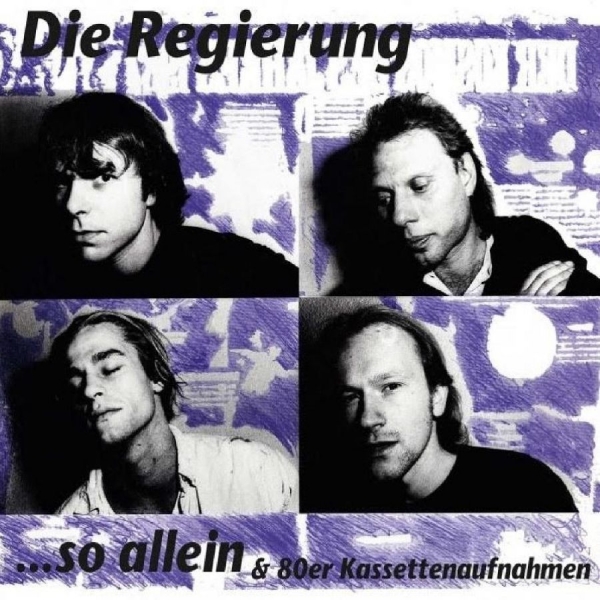 Regierung Die - So Allein & 80Er Kassettenaufnahmen in der Gruppe VINYL / Bestseller bei Bengans Skivbutik AB (5688036)