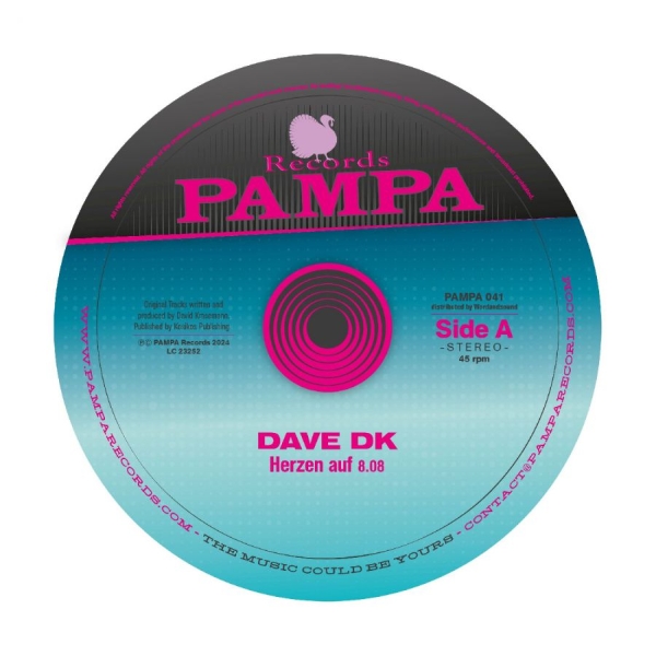 Dave Dk - Herzen Auf Ep in der Gruppe VINYL / Bestseller bei Bengans Skivbutik AB (5688113)