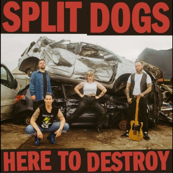Split Dogs - Here To Destroy in der Gruppe VINYL / Bestseller bei Bengans Skivbutik AB (5688189)
