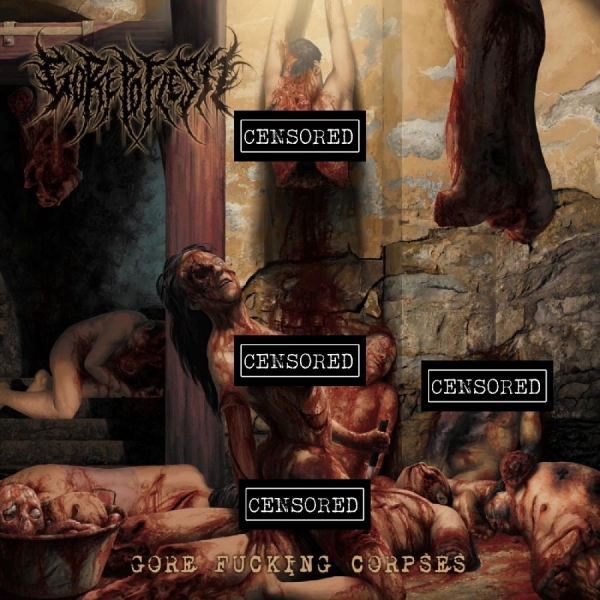 Gorepoflesh - Gore Fucking Corpses in der Gruppe CD / Hårdrock bei Bengans Skivbutik AB (5688316)