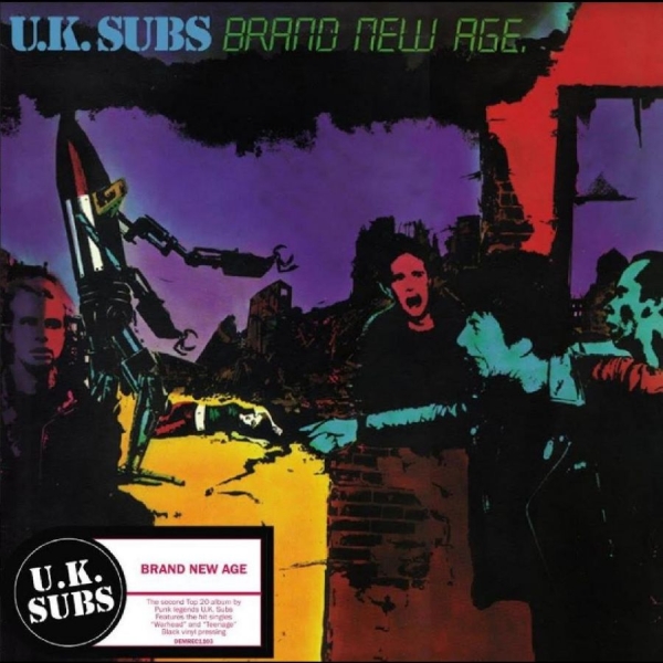 Uk Subs - Brand New Age in der Gruppe VINYL / Bestseller bei Bengans Skivbutik AB (5688644)