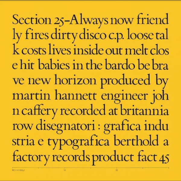 Section 25 - Always Now in der Gruppe CD / Bestseller bei Bengans Skivbutik AB (5688677)
