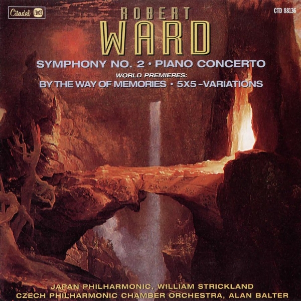 Robert Ward - Robert Ward: Symphony No. 2/Piano C in der Gruppe CD / Bestseller bei Bengans Skivbutik AB (5688742)