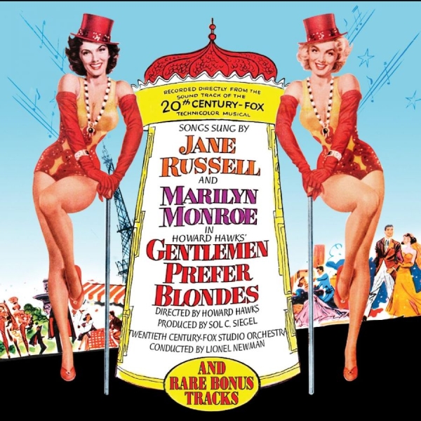 Marilyn Monroe & Jane Russell - Gentlemen Prefer Blondes Soundtrack in der Gruppe CD / Bestseller bei Bengans Skivbutik AB (5688752)
