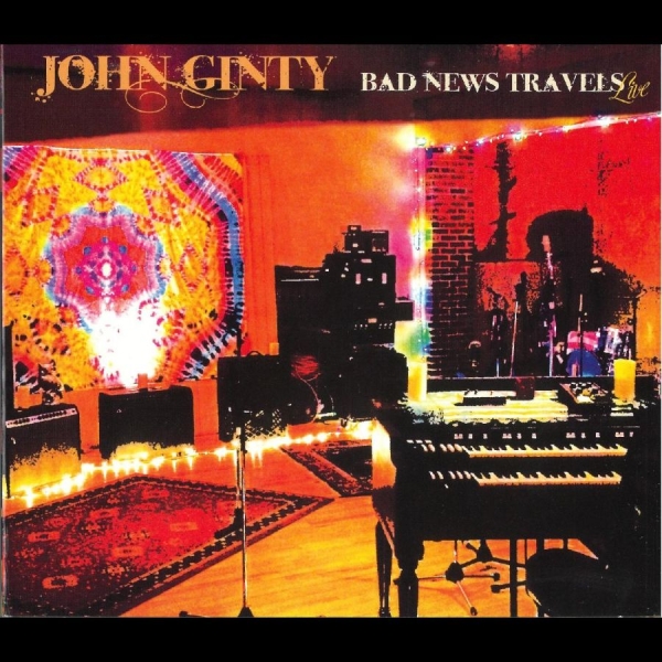 John Ginty - Bad News Travels: Live in der Gruppe CD / Bestseller bei Bengans Skivbutik AB (5688805)