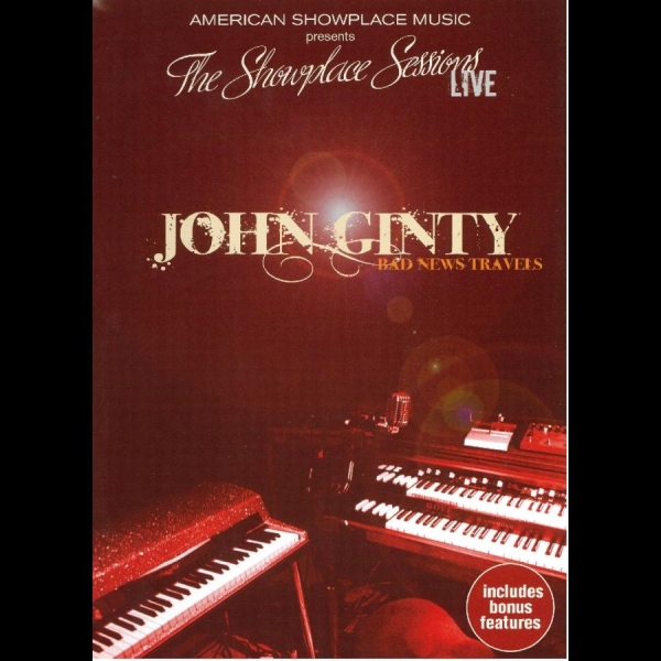 John Ginty - Bad News Travels Live in der Gruppe CD / Bestseller bei Bengans Skivbutik AB (5688806)