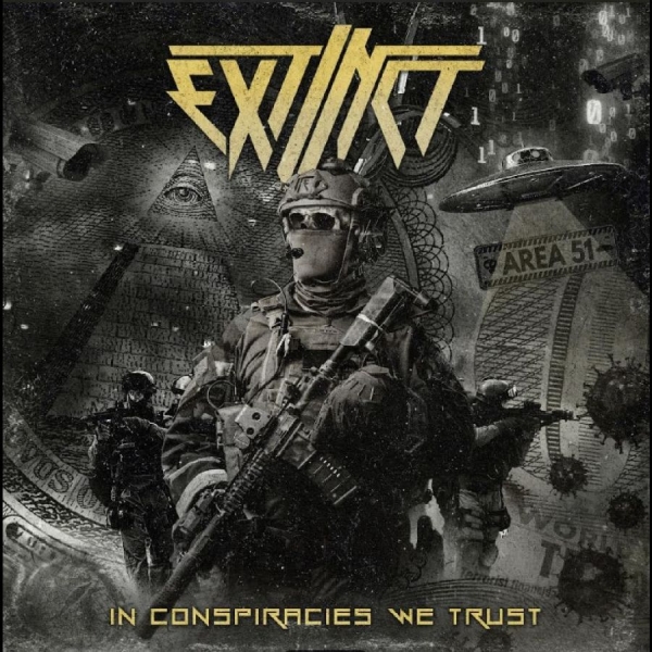 Extinct - In Conspiracies We Trust in der Gruppe CD / Bestseller bei Bengans Skivbutik AB (5688870)