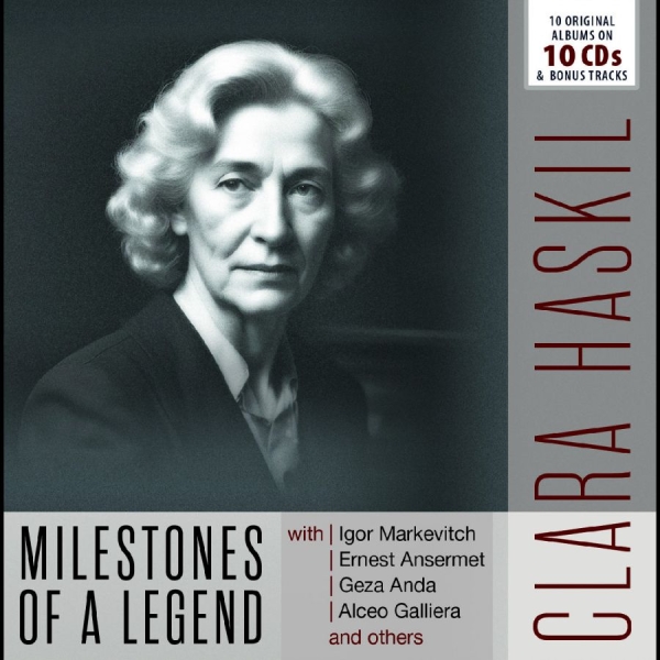 Haskil Clara - Clara Haskil - 10 Original Albums in der Gruppe CD / Pop-Rock bei Bengans Skivbutik AB (5688904)