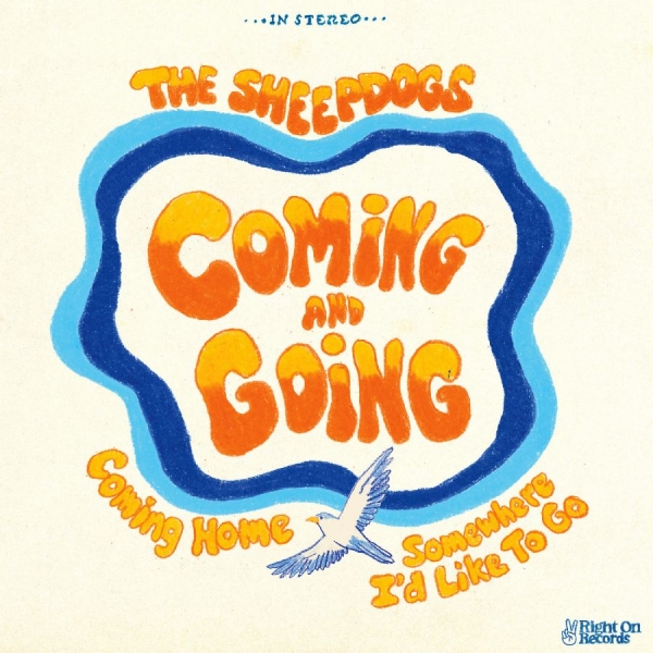 Sheepdogs The - Coming And Going - Colour in der Gruppe VINYL / Kommande / Pop-Rock bei Bengans Skivbutik AB (5688951)
