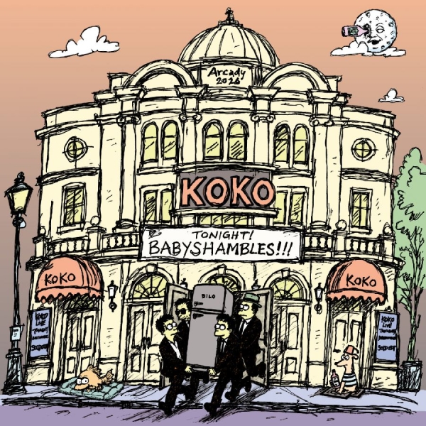 Babyshambles - Live At Koko in der Gruppe VINYL / Pop-Rock bei Bengans Skivbutik AB (5689135)