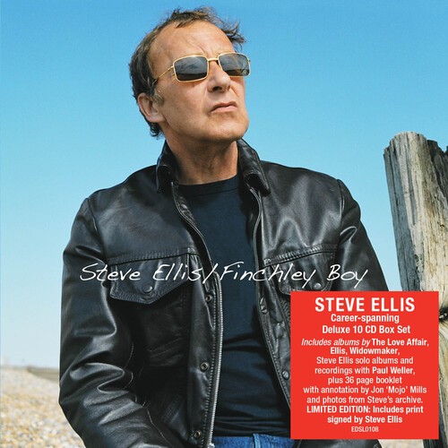Steve Ellis - Finchley Boy (Signed Box Set) in der Gruppe CD / Pop-Rock bei Bengans Skivbutik AB (5689192)